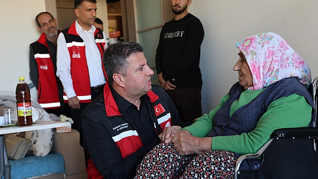 Elazığ'da 84 yaşındaki Özbay çiftine 'iyilik var' desteği