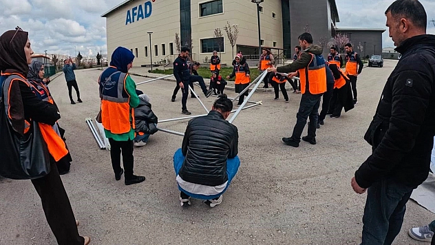Elazığ'da AFAD gönüllülerine kapsamlı afet eğitimi