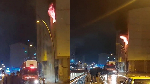 Elazığ'da Yangın!