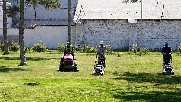 Elazığ'da Aksaray Mesire Alanı'nda bakım çalışmaları yapıldı