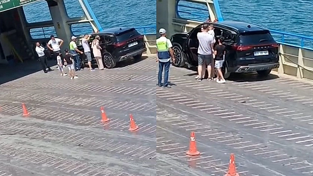 Elazığ'da Anahtar aracın içerisinde kalınca, çocuğa bir saat dil döktüler