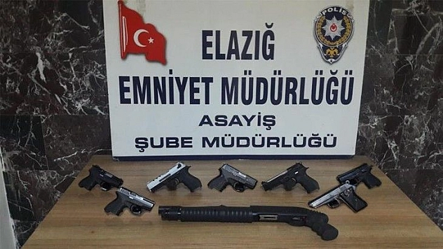 Elazığ'da asayiş ve şok uygulamalarla yakalanan 38 şüpheli tutuklandı