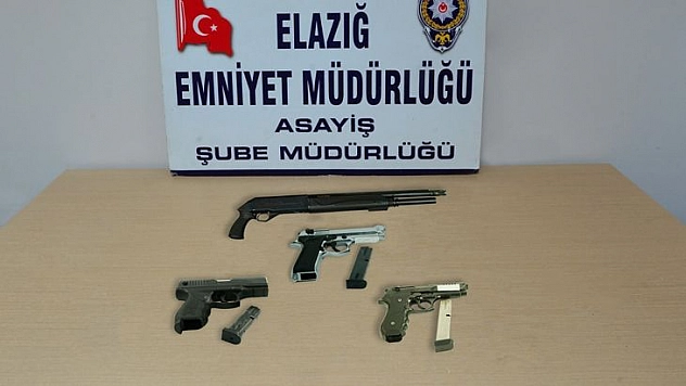 Elazığ'da asayiş ve şok uygulamalarında aranan 133 şüpheli yakalandı