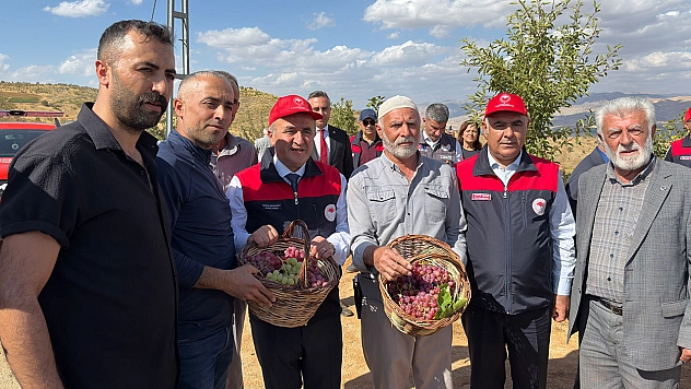 Elazığ'da bağ bozumu ve orcik etkinliği yapıldı