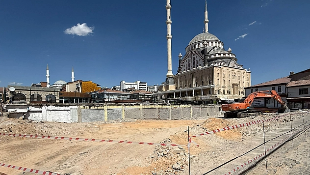 Elazığ'da Bakırcılar Çarşısı Projesinde ilk adım atıldı