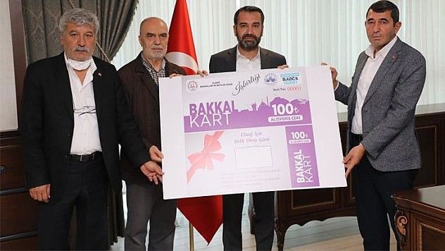 Elazığ'da 'Bakkal Kart' projesi hayata geçiriliyor