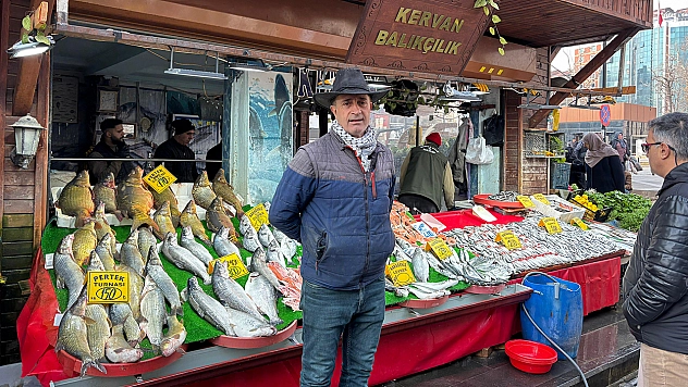 Elazığ'da Balık Azaldı, tezgahlarda durgunluk yaşanıyor
