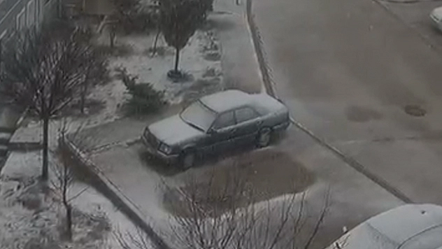 Elazığ'da beklenen kar yağışı başladı