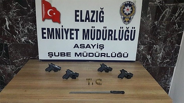 Elazığ'da bir hafta içerisinde 39 şüpheli tutuklandı