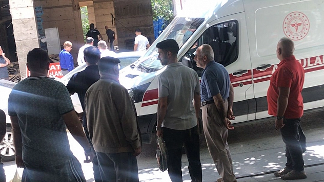 Elazığ'da bir inşaatta feci olay