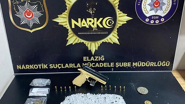 Elazığ'da Bir Zehir Tüccarı Tutuklandı