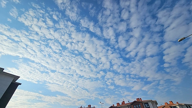 Elazığ'da bulutların görsel şöleni