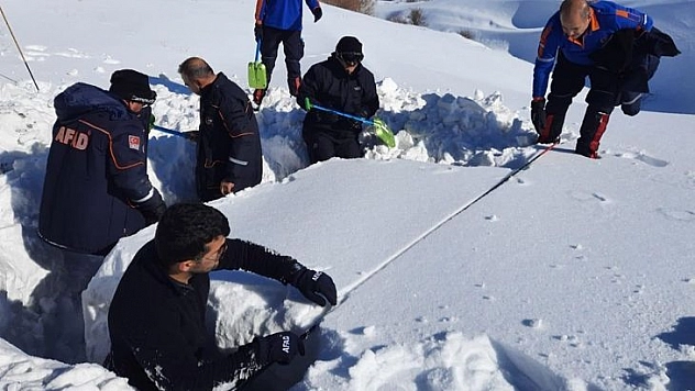 Elazığ'da Çığda Arama ve Kurtarma Tatbikatı