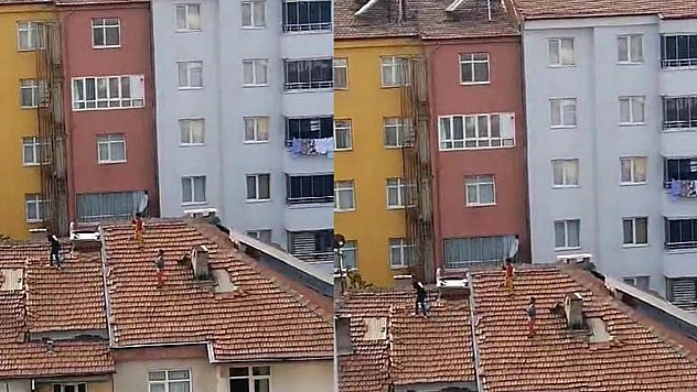 Elazığ'da Çocukların  Tehlikeli Oyunu!