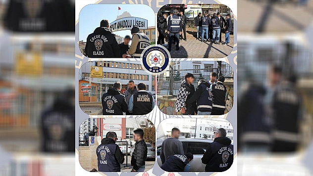 Elazığ'da çocuklarınız güvende!