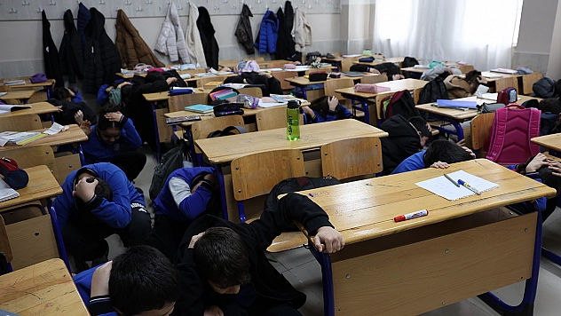 Elazığ'da deprem tatbikatı gerçekleştirildi