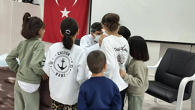 Elazığ'da devlet korumasındaki çocuklara ağız ve diş sağlığı taraması