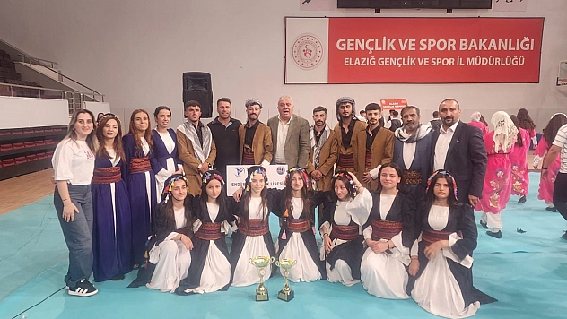 Elazığ'da düzenlenen yarışmada, iki kulüpten büyük başarı