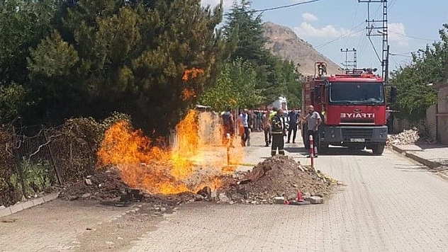 Elazığ'da faciadan dönüldü