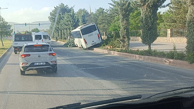Elazığ'da faciaya ramak kaldı