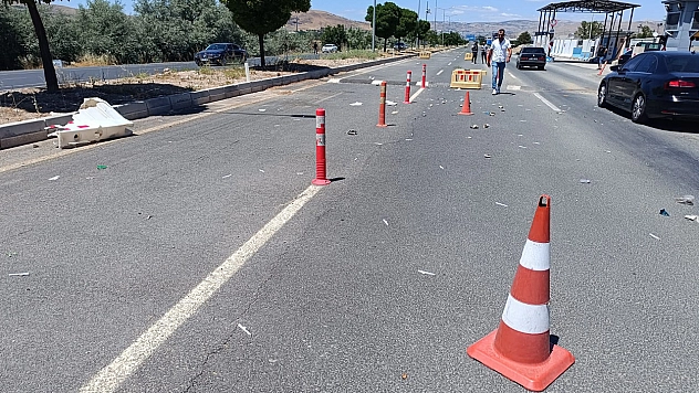 Elazığ'da faciaya ramak kaldı