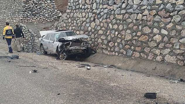 Elazığ'da feci kaza: 1 ölü