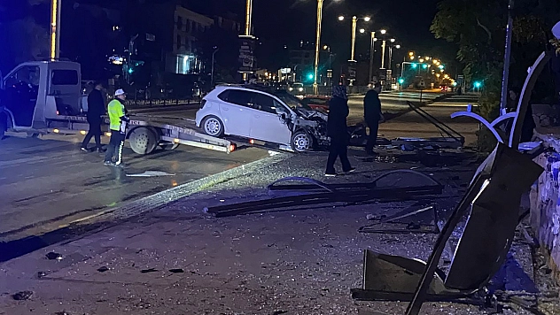 Elazığ'da feci kaza: 1 yaralı