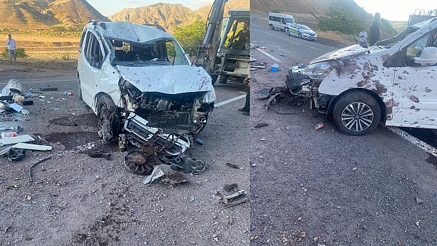 Elazığ'da feci kaza: 5 Yaralı