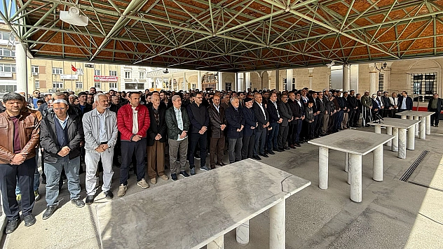 Elazığ'da Gazze şehitleri için gıyabi cenaze namazı kılındı