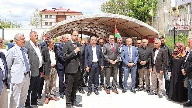 Elazığ'da Gazze yararına yardım kampanyası