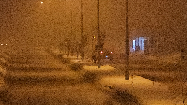 Elazığ'da geceyi sis kapladı