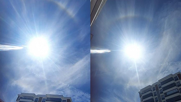 Elazığ'da gökyüzü büyüledi!