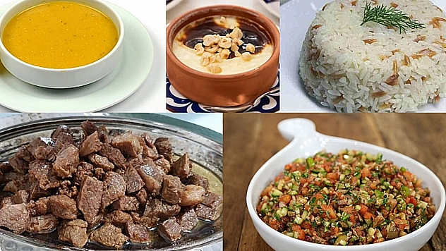 Elazığ'da günün iftar menüsü