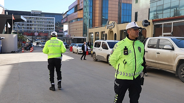 Elazığ'da hafta sonu trafik denetimi