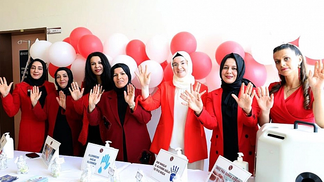 Elazığ'da 'Hayat kurtar, ellerini temizle' etkinliği
