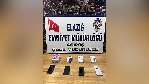 Elazığ'da hırsızlık yapan şahıs tutuklandı!