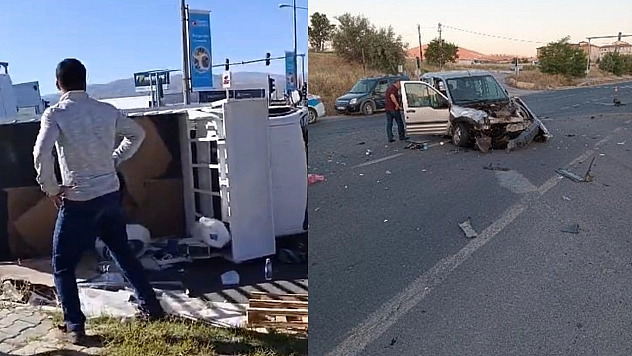 Elazığ'da İki Ayrı Kaza!