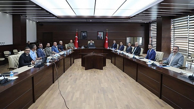 Elazığ'da İl Asayiş ve Güvenlik Koordinasyon Toplantısı Gerçekleştirildi