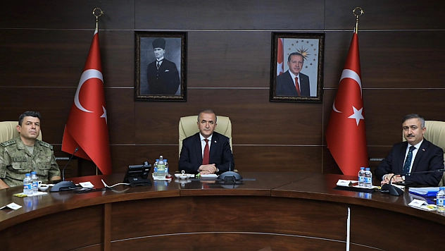 Elazığ'da İl Güvenlik ve Asayiş Koordinasyon Toplantısı yapıldı