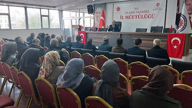 Elazığ'da İl Vaizler Toplantısı gerçekleştirildi