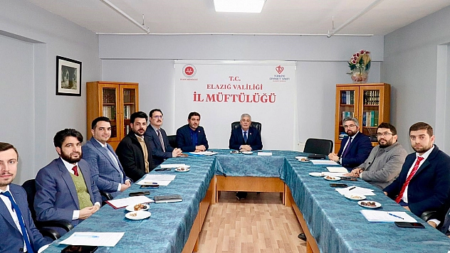 Elazığ'da ilçe müftüleri toplantısı gerçekleştirildi
