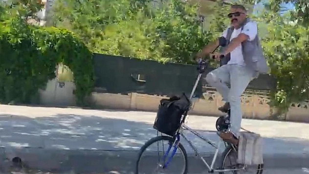 Elazığ'da ilginç görüntü