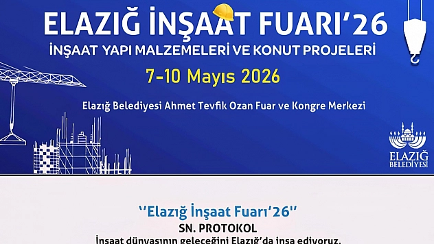 Elazığ'da İnşaat Fuarı kapılarını açıyor