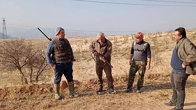Elazığ'da kaçak avlanan 1 kişiye ceza kesildi