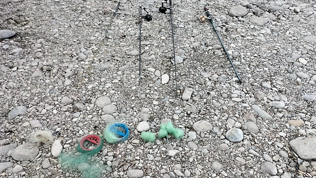 Elazığ'da kaçak balık avlayanlara operasyon