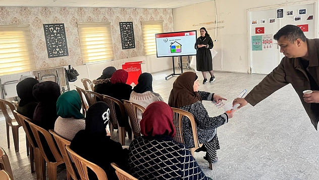 Elazığ'da kadına yönelik şiddetle mücadele eğitimi