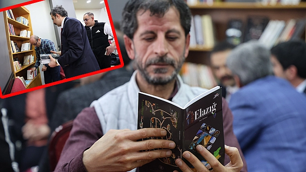 Elazığ'da kahvehaneler kitapla buluştu