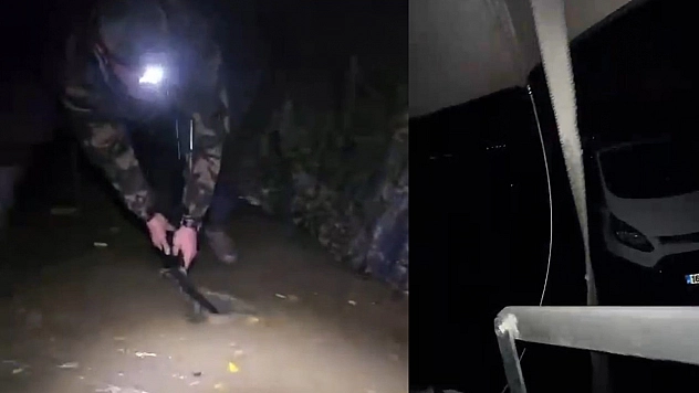 Elazığ'da kampçılar fırtınaya yakalandılar! O anlar kamerada