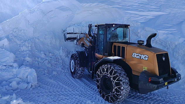 Elazığ'da kar nedeniyle 115 köy yolu ulaşıma kapalı