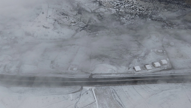 Elazığ'da kar nedeniyle 23 köy yolu ulaşıma kapandı